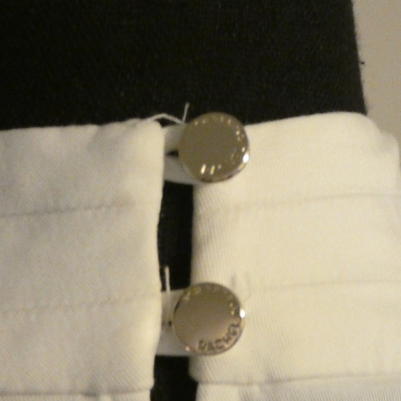 Women's White Cold-Shoulder Keyhole Top - Picture 7 of 7